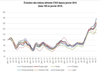 Indices Itavi novembre 2021