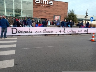 manif oeufs - crédit : FRSEA Bretagne